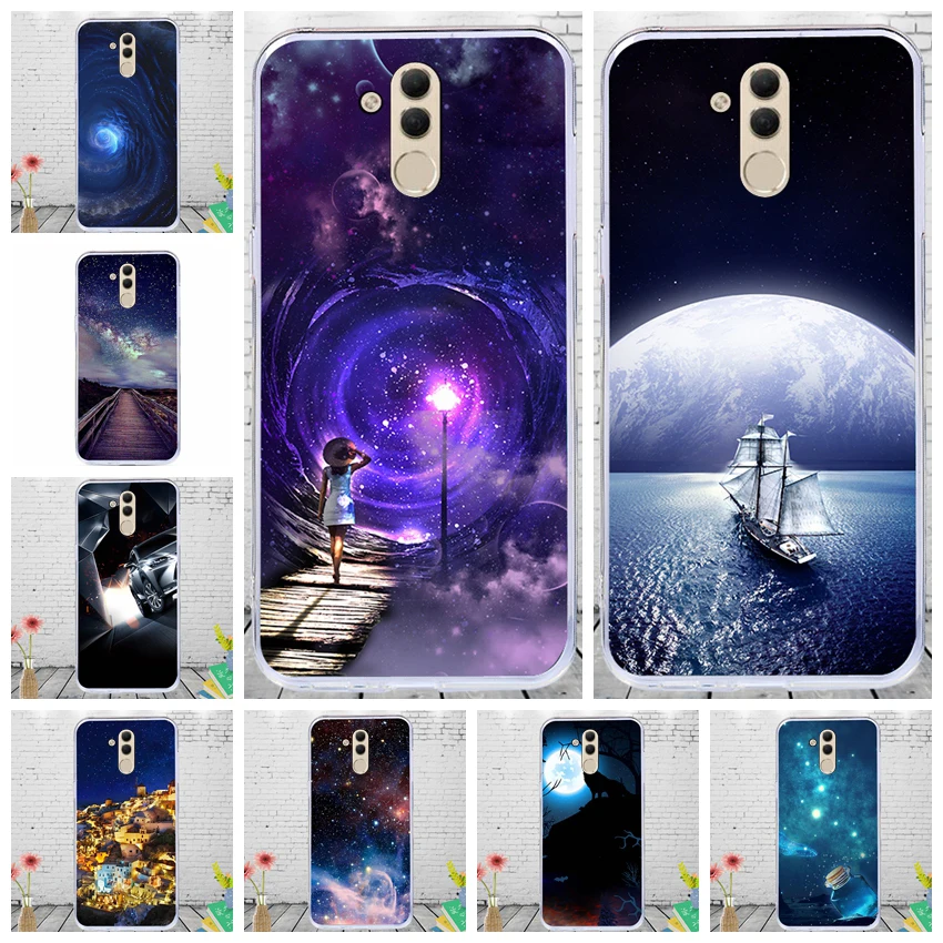 Чехол J &amp R звездное небо для Huawei Mate 20X 7 S 8 9 10 20 Pro Lite SE Maimang 4 5 6 мягкий силиконовый