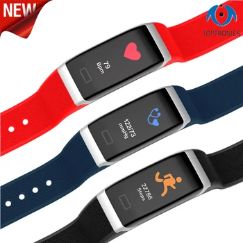 

USB Charging Smart Wristband Waterproof IP67 Sleep Heart Rate Fitness Tracker Smart Band Blood Pressure Bracelet For Android ios