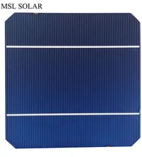 MSL SOLAR 125mm 125mm monocrystalline solar cell 2 8W A Grade The toppest quatliy 40pcs Lot