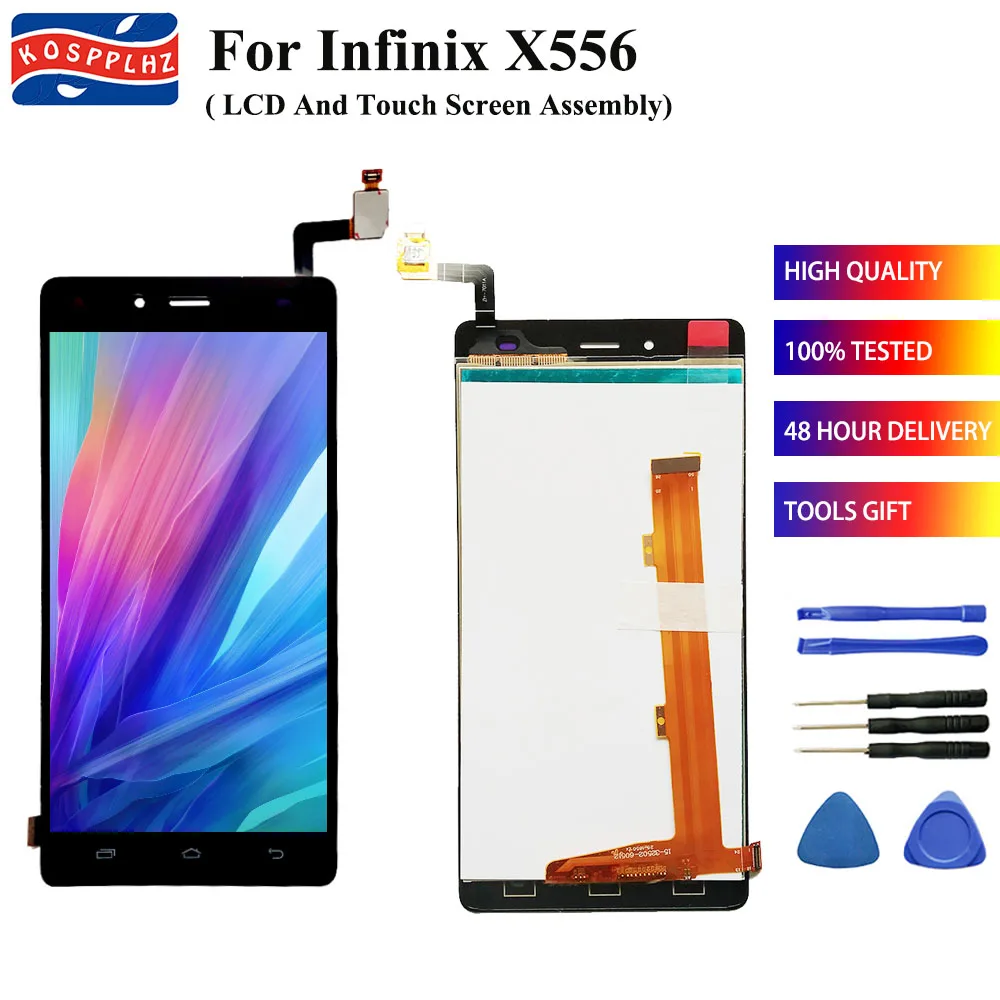 Высокое качество для infinix hot 4 pro x556 ЖК-экран дисплей и кодирующий преобразователь сенсорного экрана в сборе Замена 5," infinix x 556