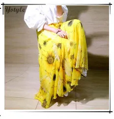 Женская винтажная плиссированная длинная юбка в японском стиле с бусинами, Женская хлопковая льняная юбка с высокой талией и эластичной резинкой на талии, 12 цветов SK132