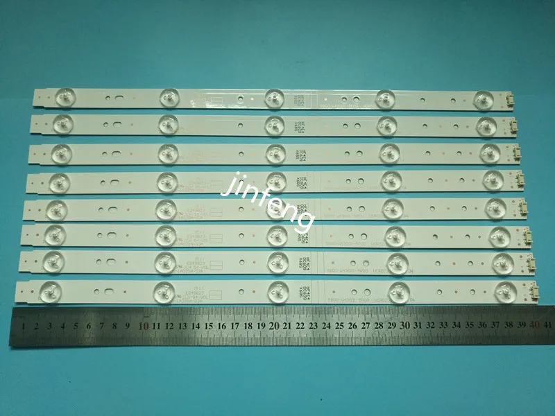 

LED Backlight strip 5 lamp For 43E3000 43E3500 43E6000 E465853 5800-W43001-3P00 4p00 5P00 VER01.00 02K03177A RDL430WY LD0-10D