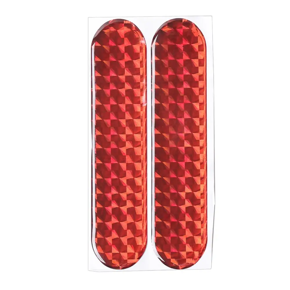 

2Pcs Car-Styling Door Sticker Decal Warning Reflective Strips Safety Mark Decor