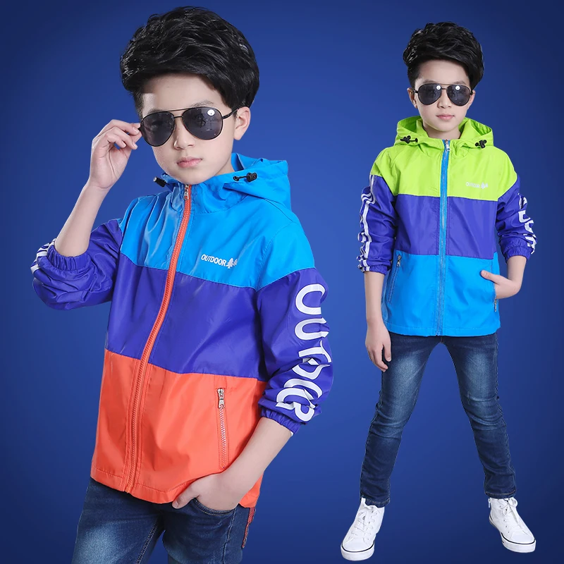 New Arrival 2017 Spring Brand Fashion Children S Jacket Kids Outwear Boys Coats Windbreaker For Boy