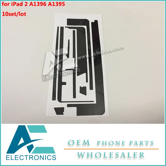 

Touchscreen Adhesive Glue Tape Sticker for iPad 2 A1396 A1395 touch screen Digitizer 10set/lot