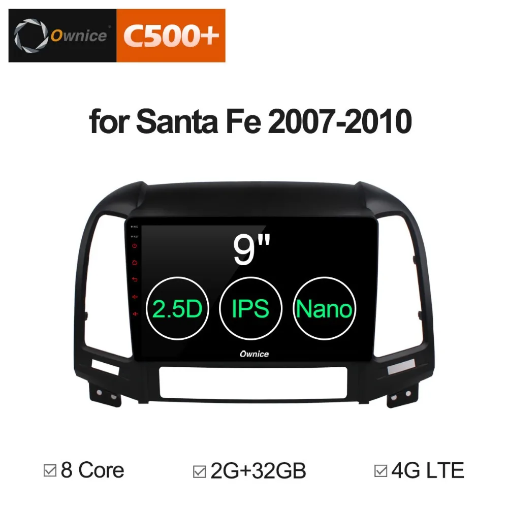 Discount Octa Core 9" IPS Android 9.0 4GB RAM+32GB ROM Car Radio DSP CarPlay for Hyundai Santa Fe 2006-2012 auto Navigation GPS player 2 Discount Octa Core 9" IPS Android 9.0 4GB RAM+32GB ROM Car Radio DSP CarPlay for Hyundai Santa Fe 2006-2012 auto Navigation GPS player 2