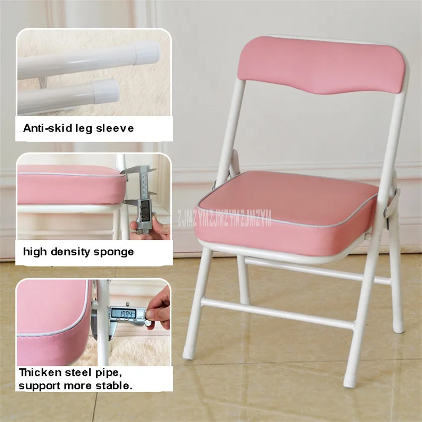 Foldable Children Chair Metal Steel Frame Sponge Filler Baby Kids Learning Writing Study Mini Low Chair For Doll House Furniture Foldable Children Chair Metal Steel Frame Sponge Filler Baby Kids Learning Writing Study Mini Low Chair For Doll House Furniture