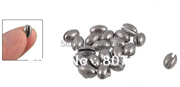 

Fishing Bean Shaped Oval Type Lead Split Shot Sinker Size 1B/2B/3B/4B/5B/6B/7B For Choose 1 bag