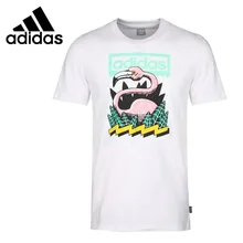 Новое поступление Adidas Originals болотных футболка Для мужчин футболки с коротким рукавом спортивная