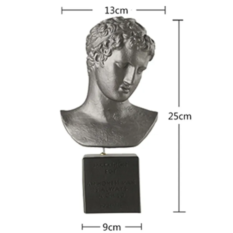 Статуя Артемида для мальчиков Aphrodite статуя Венеры бюста марафон смоляная работа