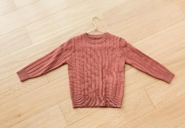 Повседневная одежда для малышей; сезон осень-зима пуловер для мальчиков и девочек; свитеры Детские вязаные свитера с длинными рукавами Топы; JW4109A - Цвет: 6 boys winter tops
