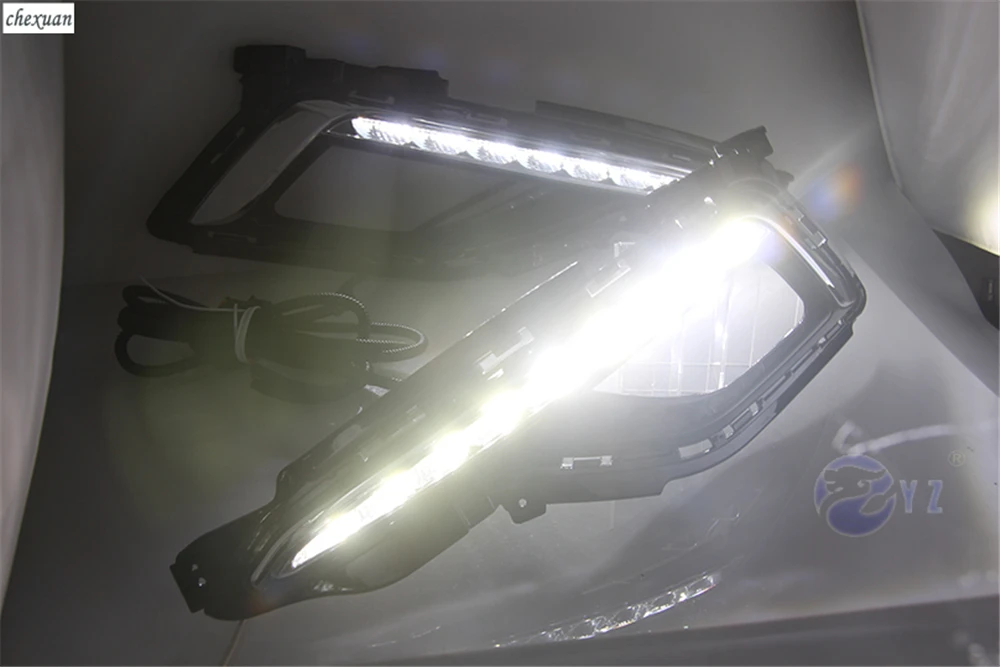 CSCSNL 1 комплект Автомобильный светодиодный DRL дневные ходовые огни 12 В ABS