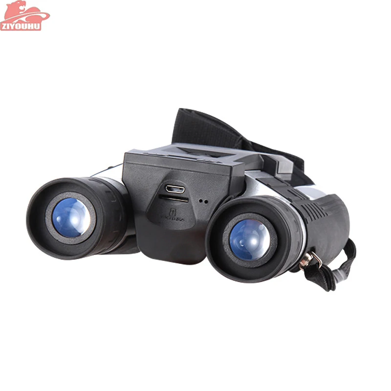 12x32 HD цифровой бинокулярный телескоп с 2 дюймовым ЖК дисплеем функцией камеры
