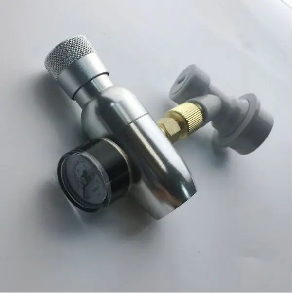 Homebrew kegging, Премиум регулируется co2 Зарядное устройство с мячом фитинг, мини co2 регулятор, 3/" резьба co2 нить