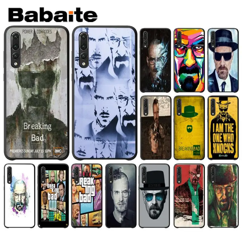

Babaite Breaking Bad Black TPU Soft Silicone Phone Case Cover for Huawei P9 P10 Plus Mate9 10 Mate10 Lite P20 Pro Honor10 View10
