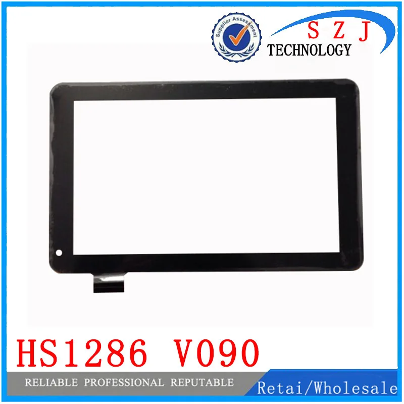 

New 9'' inch capacitive touch screen outside screen cable number HS1286 V090 screen handwriting Free shipping