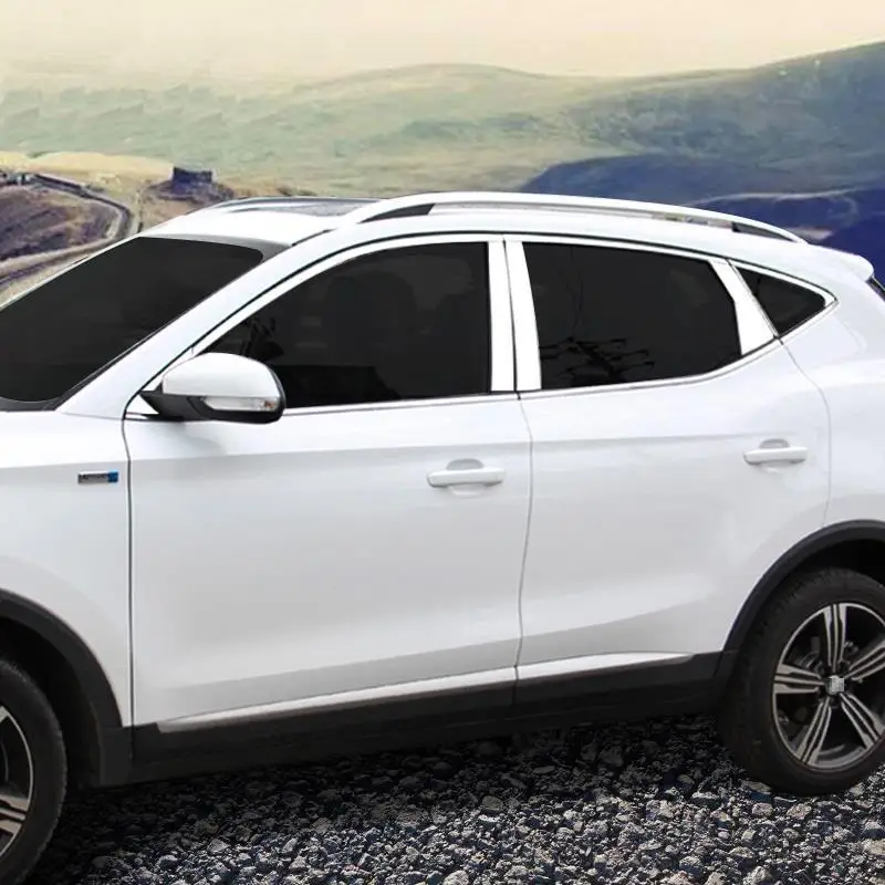 

Trunk Window Body Exterior Promote Automovil Decorative Chromium Modification Parts Sticker Strip 18 19 FOR Morris Garages MG ZS