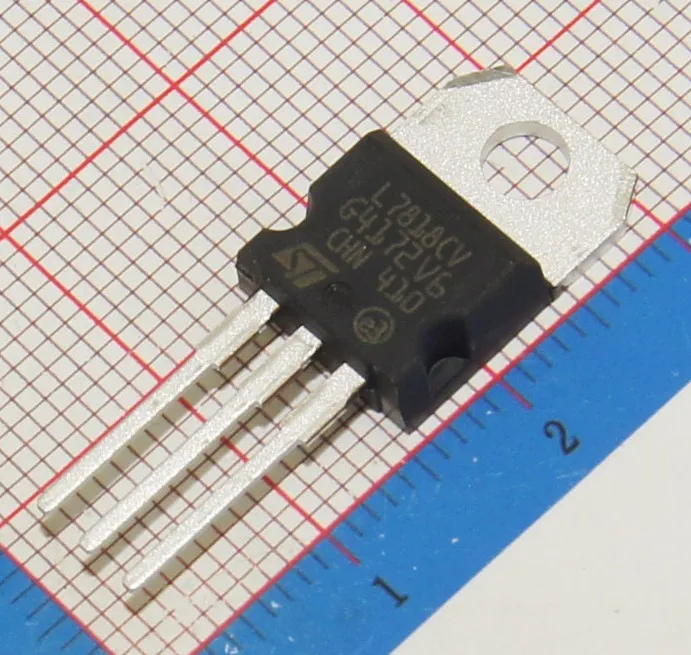 10PCS L7818CV TO220 L7818 TO 220 7818 LM7818 MC7818 new and original IC ...