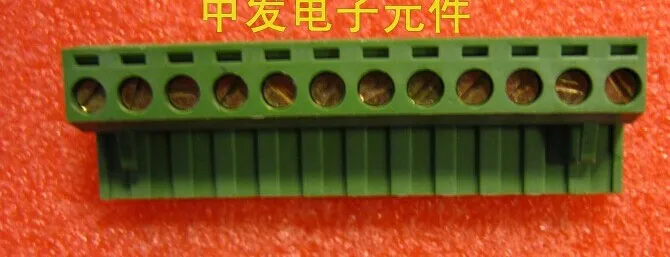 

100 шт. 2edg-5. 08-12p 2EDG 12Pin 5,08 мм штепсельная винтовая Клеммная колодка ROHS