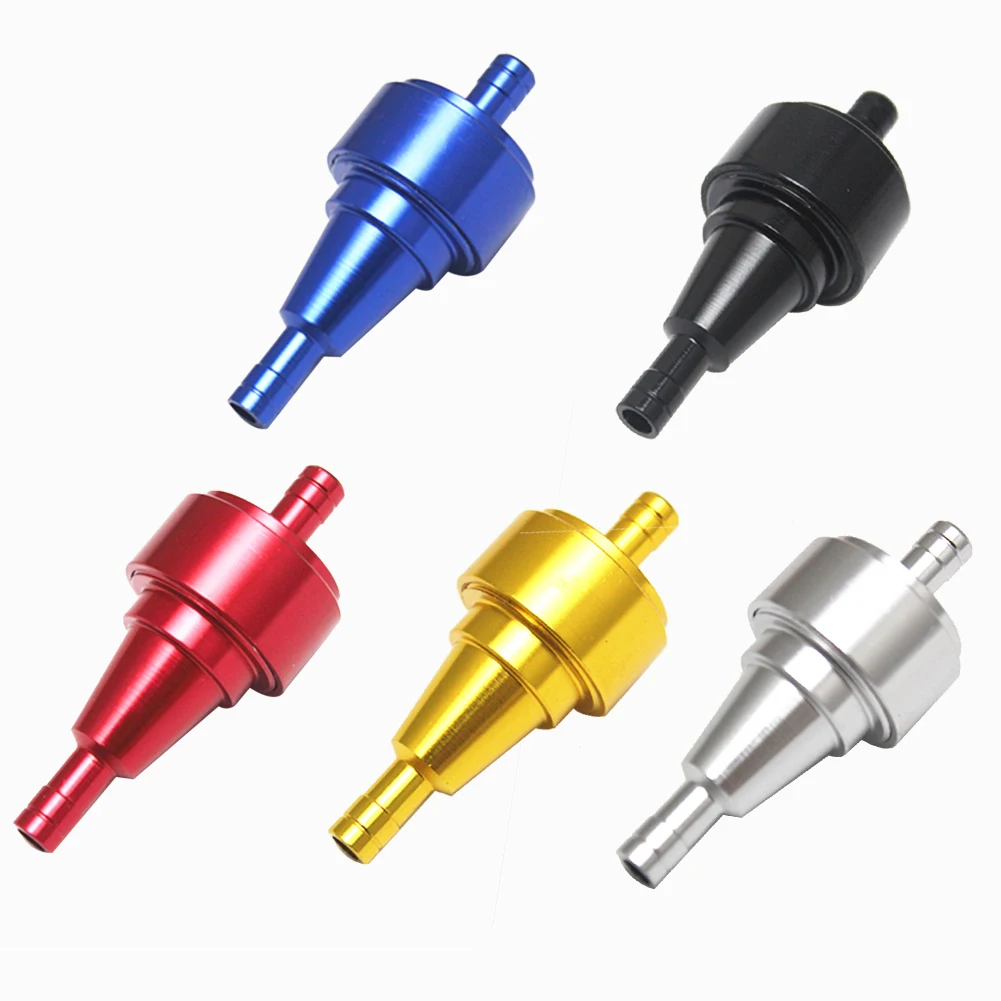 

Universal 6MM Petrol Gas Fuel Filter Cleaner For Motorcycle Pit Dirt Bike ATV 5 Colors filter for vacuum cleaner Car Styling