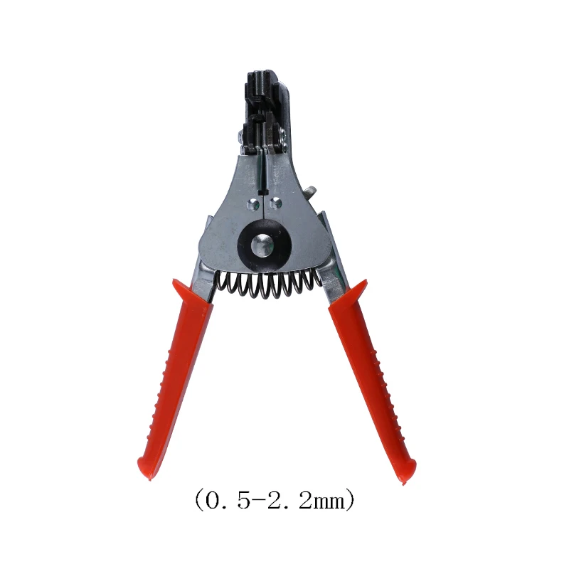Автоматические плоскогубцы для зачистки проводов, кабель для зачистки проводов, кусачки для ножей, щипцы, инструмент с шестигранным гаечным ключом, кусачки, обжимной инструмент - Цвет: Красный
