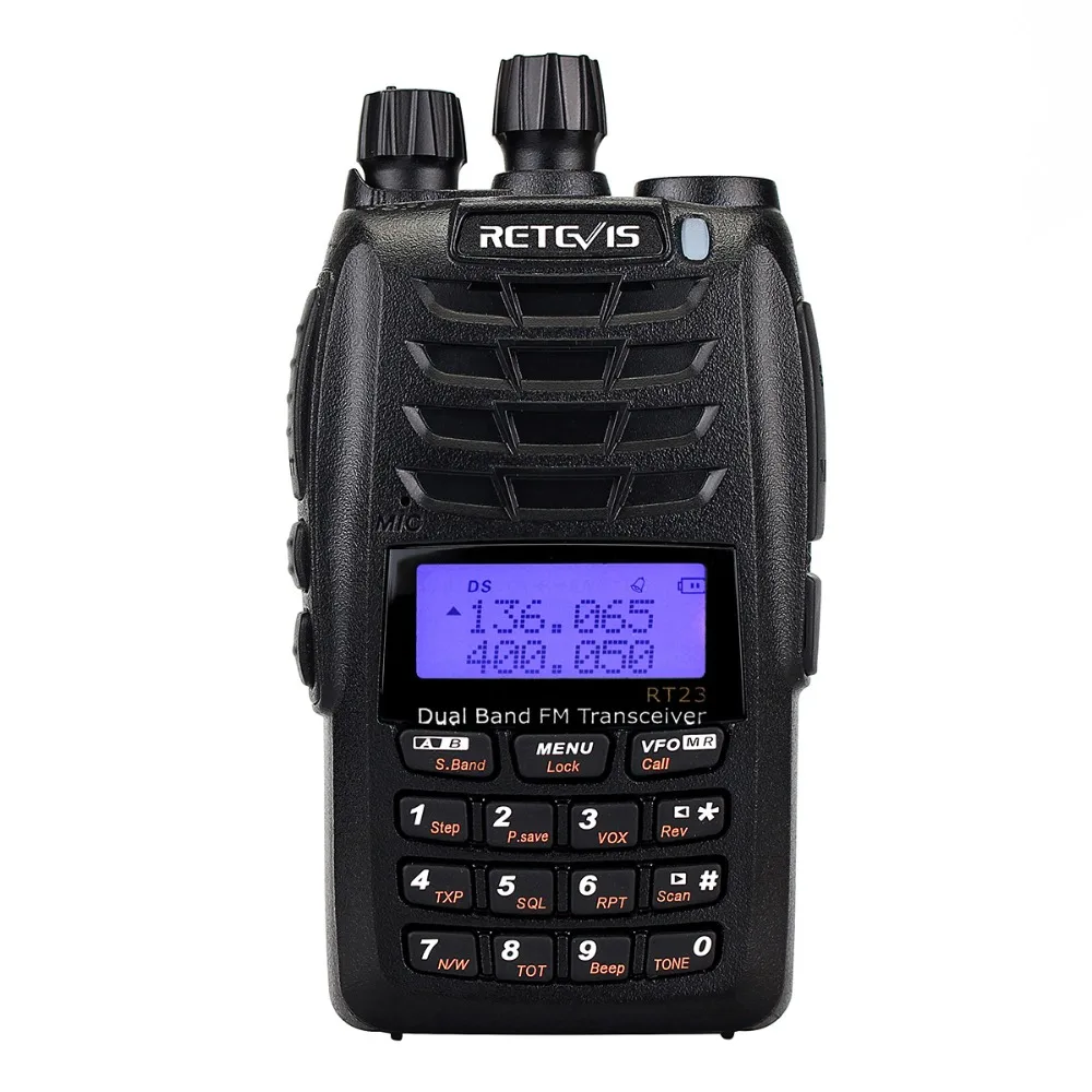 Retevis RT23 рация кросс-Диапазонный ретранслятор UHF+ VHF 136-174+ 400-480 МГц двойной PTT двойное получение 1750 Гц 1600 мАч Ham Радио A9122A