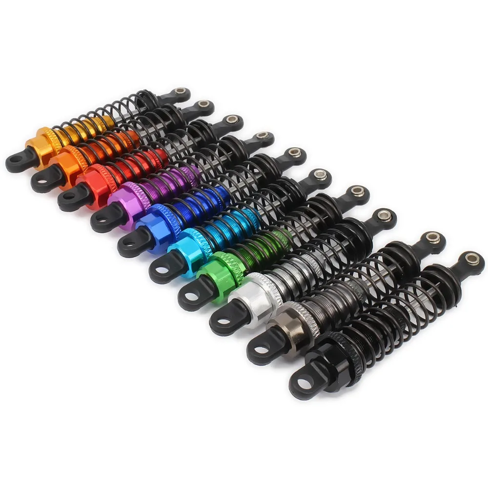 Oil adjustable 70mm long alloy aluminum shock absorber damper for rc car 1 16 buggy truck