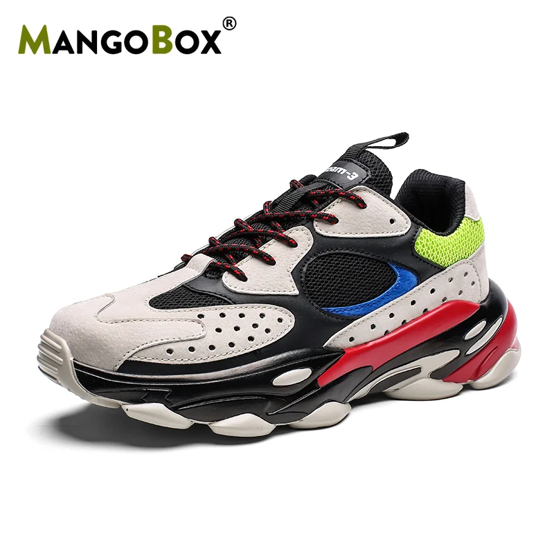 

2019 New Trend Boys Athletic Shoes Skid-Resistance Jogging Sneakers Men Spring Running Footwear Male Outdoor Gym Sneakers Men