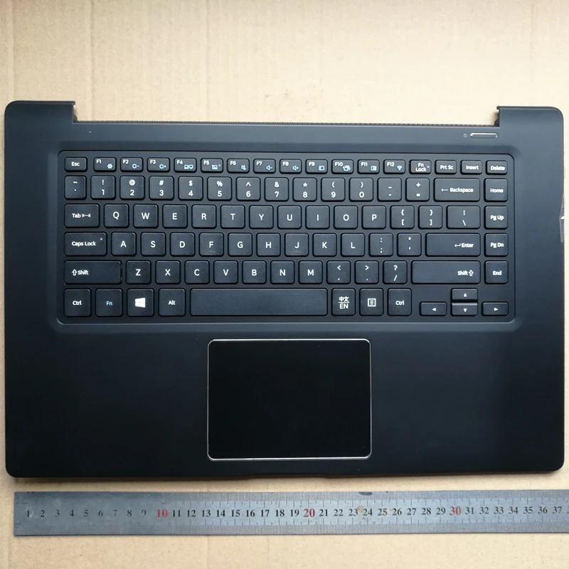 

US new laptop keyboard with touchpad palmrest for Samsung NP NT 910S5J 915S5J BA98-00148L