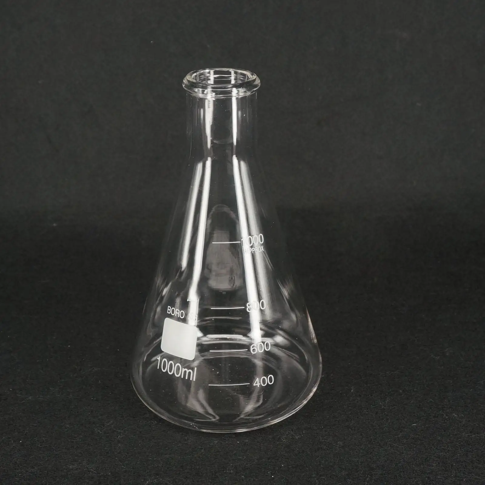 

1000ML Conical Erlenmeyer Flask G3.3 Borosilicate Glass Lab Supplies