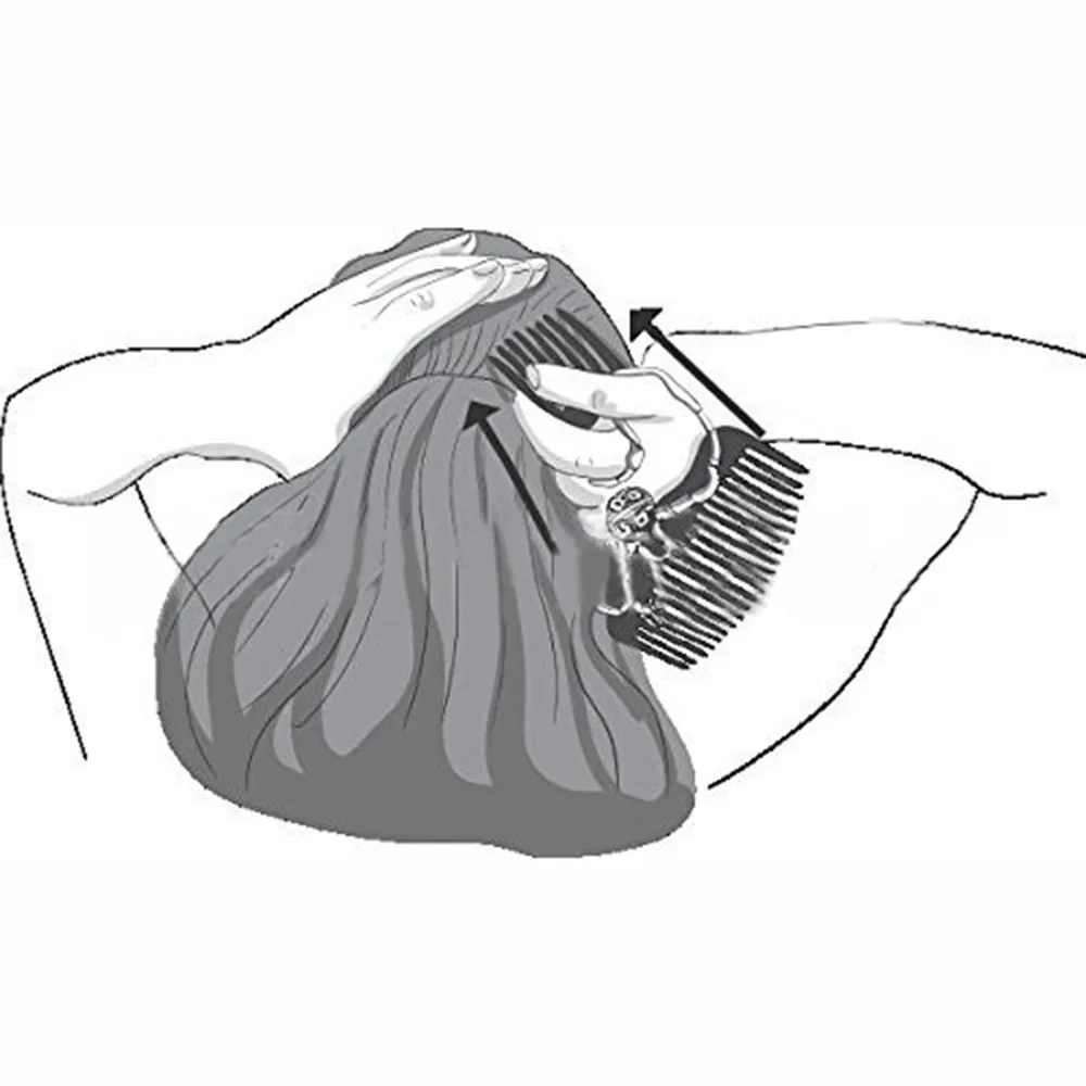 HAICAR инструмент для укладки волос заколка для женщин Волшебная акриловая винтажная расческа для волос двойные зажимы деревянная горка для волос P# BB Прямая поставка