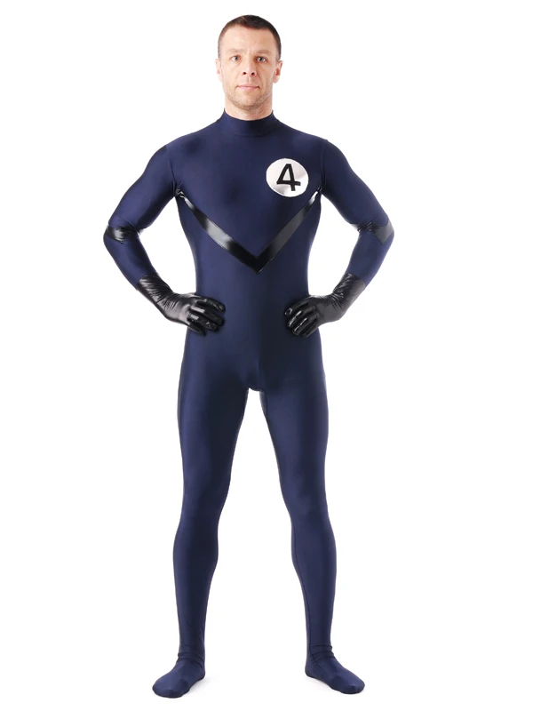 Download The fantastic Four Mr.Fantastic Superhero Zentai Suit Full ...