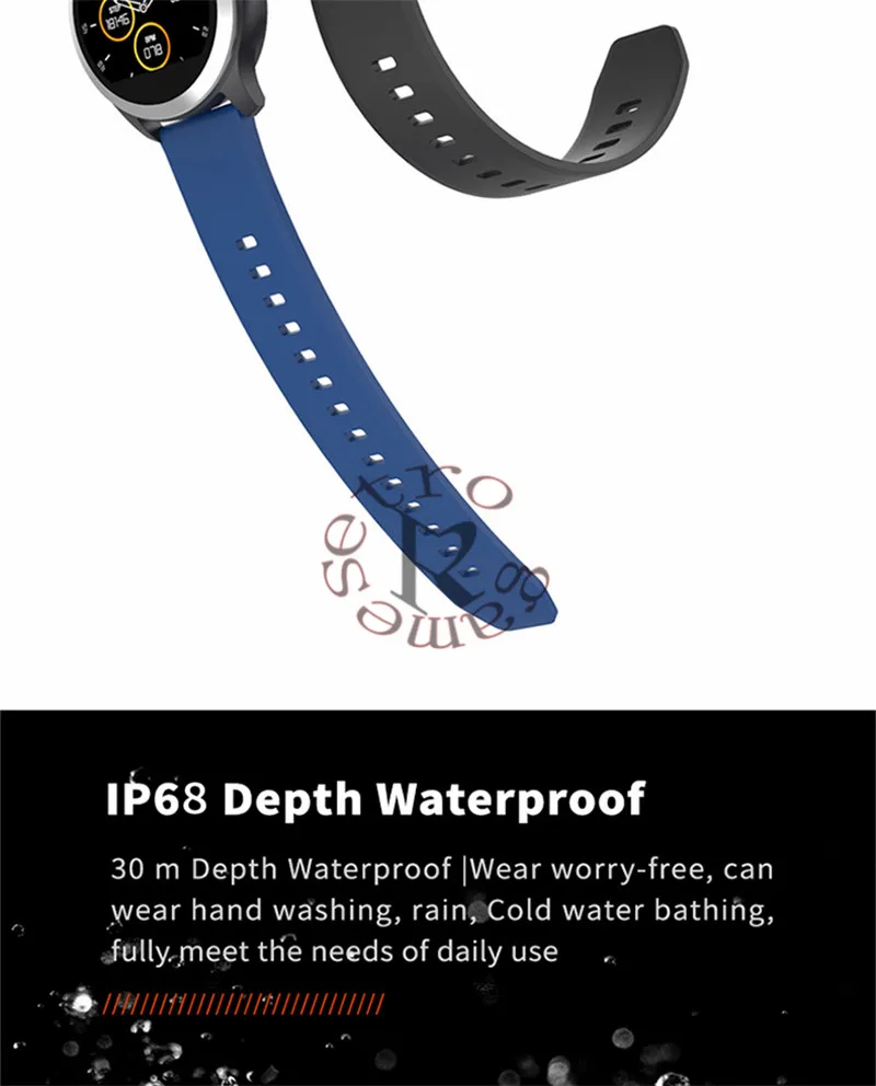 Z03 Смарт-часы PPG+ ЭКГ IP68 водонепроницаемый смарт-браслет кровяное давление трекер сердечного ритма Смарт-спортивные часы фитнес-трекер