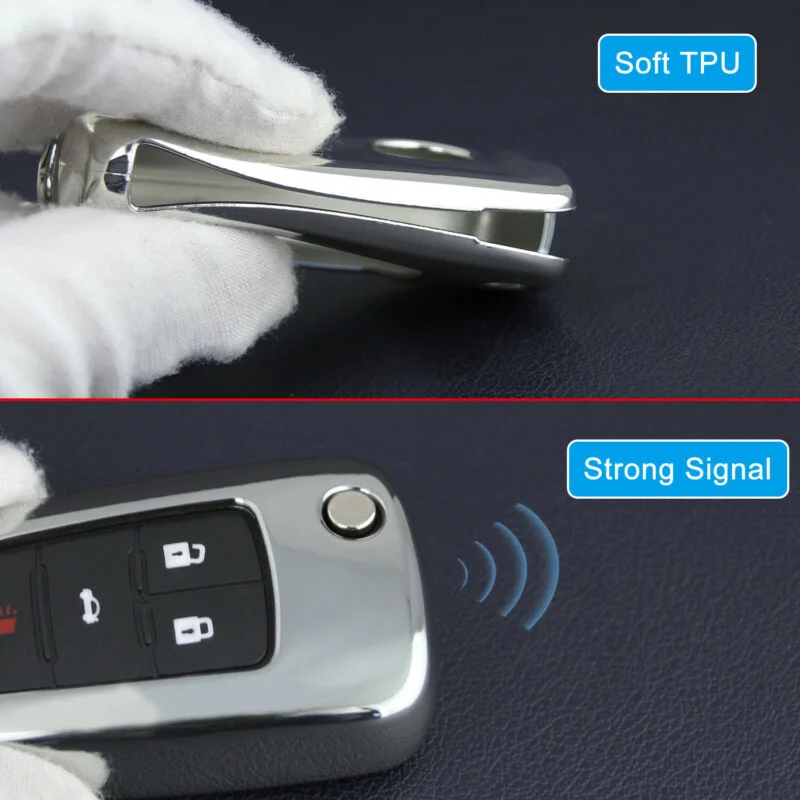 Флип брелок Брелок чехол для Chevrolet& Buick Cruze Malibu Impala Equinox Trax Cascada Regal Key Case