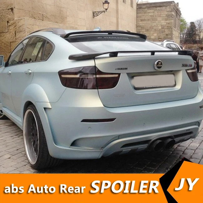 

For BMW F16 X6 ROOF Spoiler 2015-2018 X6 F16 ROOF SPOILER High Quality ABS Material Car Rear Wing Primer Color Rear Spoiler