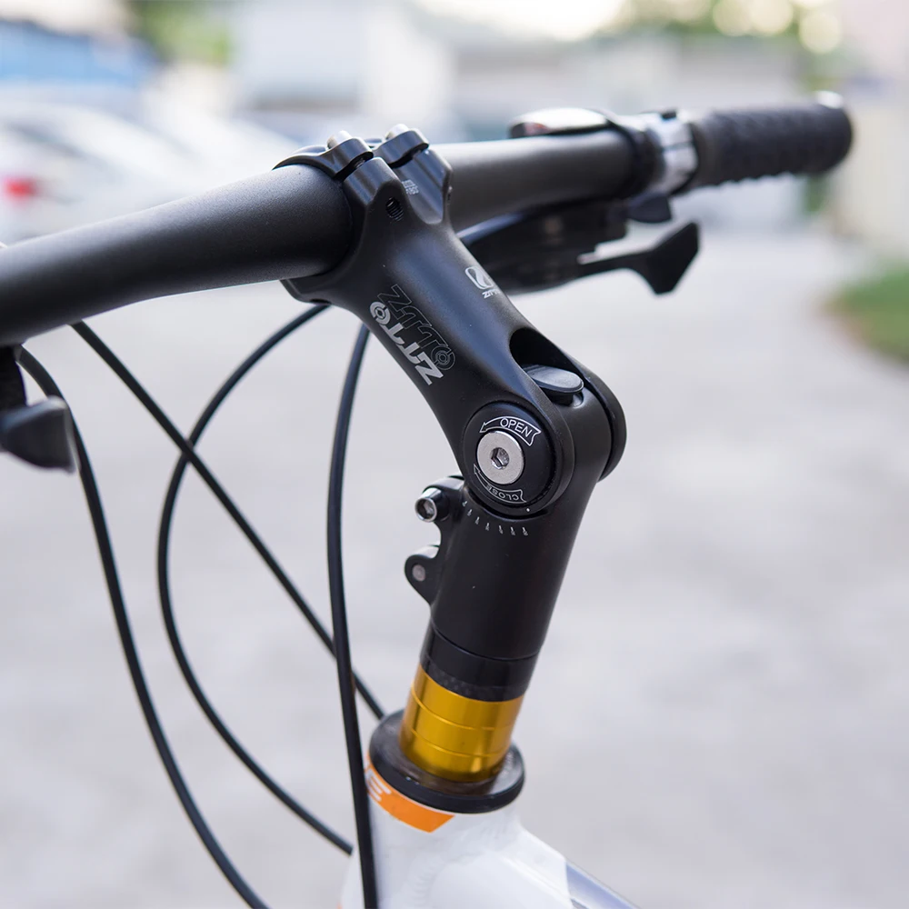 ZTTO велосипедная часть 160 градусов регулируемая стояк совместим с MTB дорожный городской велосипед стволовая вилка удлинитель 90 мм 110 мм* 31,8