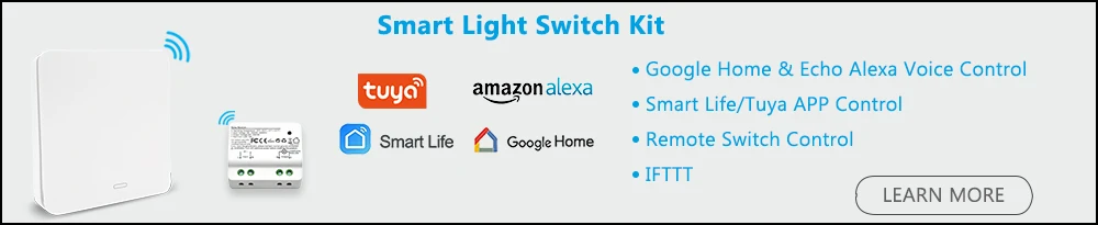 Tuya WiFi переключатель релейный разъем Micromodul 10A с пультом дистанционного управления голосовым управлением Google Home Alexa Echo Smart Life App Timer