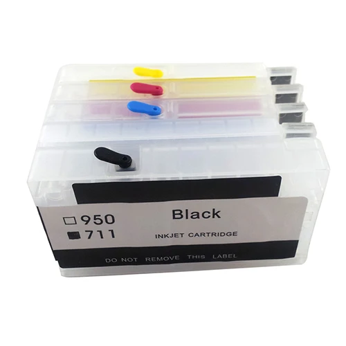 Empty For HP 711 711xl Refillable Ink Cartridge for HP