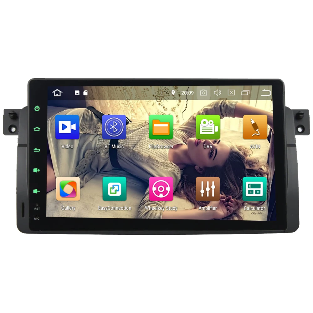 Best KLYDE 9" IPS 4G Android 8.0 7.1 Octa Core 4GB RAM 32GB ROM DAB+ Car DVD Player Radio GPS Navigation For BMW M3 3 Series E46 328i 1