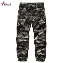 Мужские s джоггеры Весенние новые мужские камуфляжные штаны шаровары Повседневные индивидуальные тренды хип-хоп Move мужские Т-брюки
