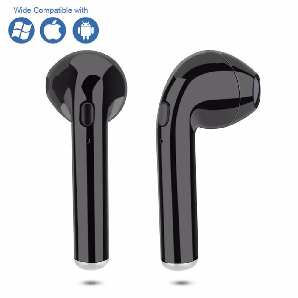 I7 i7s TWS in-ear Bluetooth наушники Binau беспроводные наушники-таблетки с гарнитурой MicPhone для