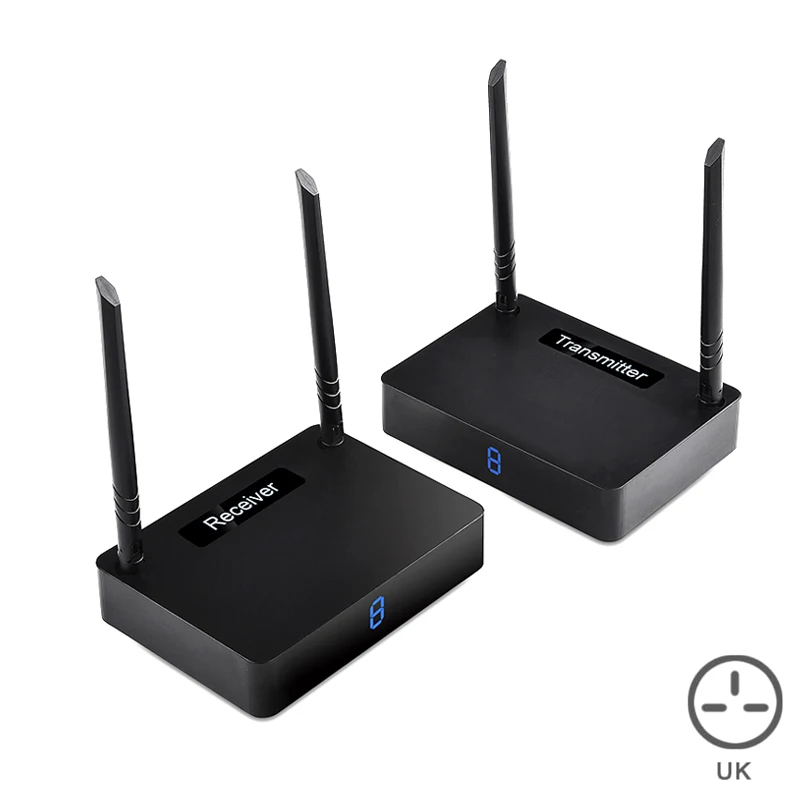 

HOT Wireless HDMI Transmitter Receiver HD585 Audio Video WiFi Extender IR Remote Signal Return Drop shipping