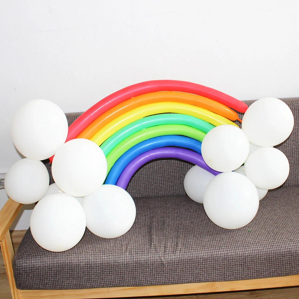 Alfombra de pies Costoso ambición Arco Iris Globos magia 260 globo fiesta de cumpleaños decoración de la boda  amor Día de San Valentín decoración regalo creativo|gift creative|gift  giftsgift valentines day - AliExpress