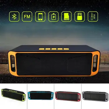 

Kuulee Wireless Bluetooth Speaker USB Flash FM Radio Stereo MP3 Player Support TF Card