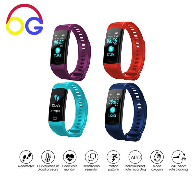 

Smart bracelet Watch Women Men With Activity Tracker Heart Rate Blood Pressure Monitor Fitness Tracker Band for Mobile Phone