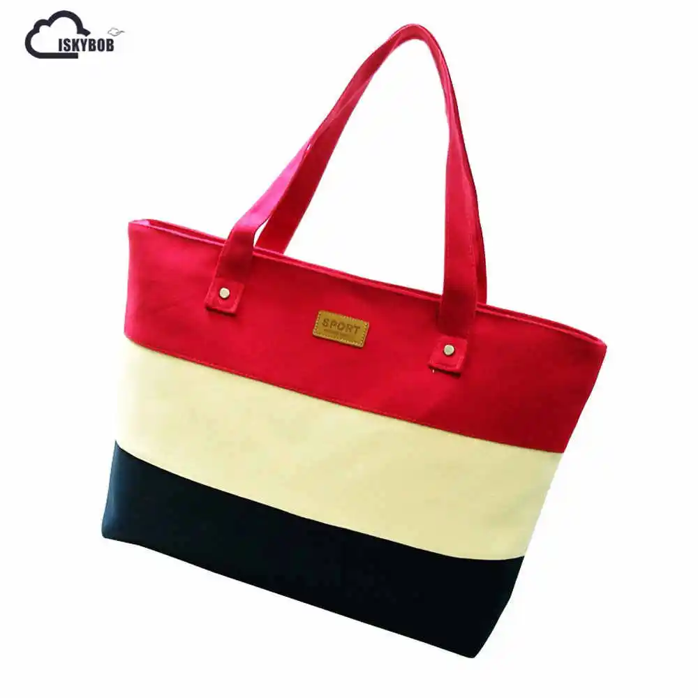 

Ladies Canvas Big Beach Shoulder Women Messenger Tote Bags Female Handbags
