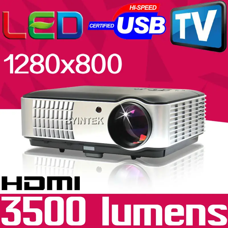 Big Discount Home Theater TV Tuner Projector High Definition full hd Multimedia PC 1080P Mini