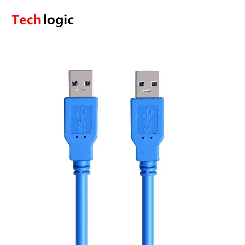 

USB 3.0 Male to Male Data Line High Speed Male to Male Extension Cable 0.3m 1m 1.5m USB Cable AM TO AM Data Transfer Cable