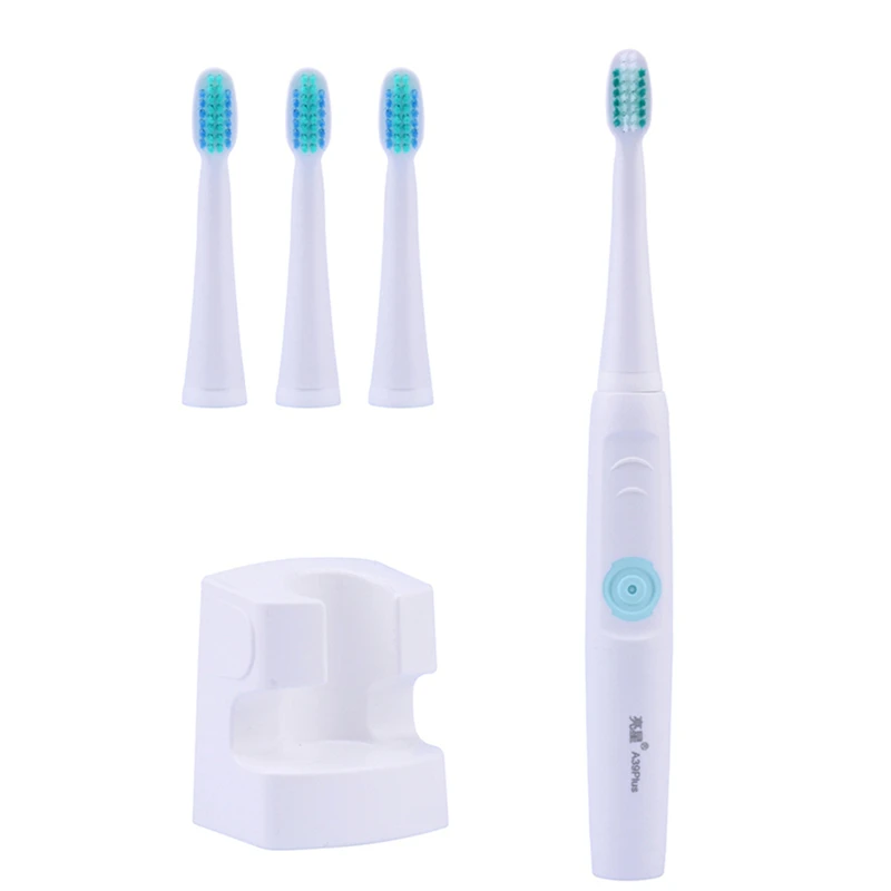 

Lansung A39 Plus Waterproof Ultrasonic Electric Toothbrush Whitening Oral Hygiene Teeth Tooth Brush With 4 Brush Head Cepill