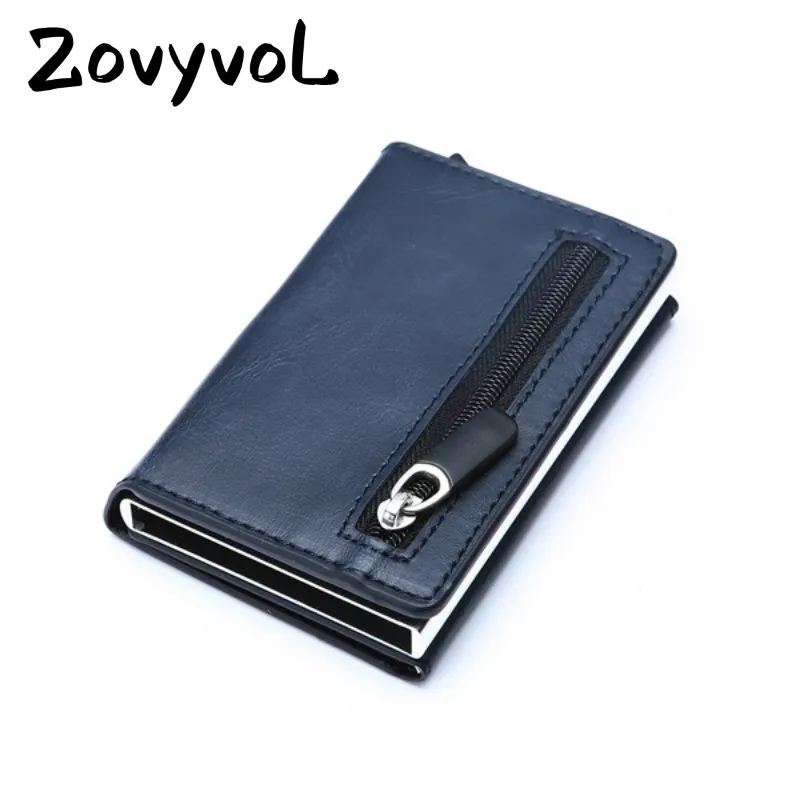 Новый rfid кошелек ZOVYVOL из углеродного волокна 2020 противоугонная алюминиевая